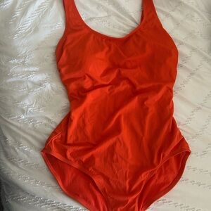 Catalina Red Orange Swimsuit